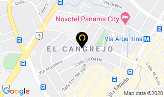 Mapa de Geoti, S A en Panamá