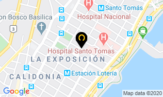Mapa de Grabados America S.a. en Panamá