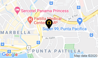 Mapa de Gracia Fernando en Panamá