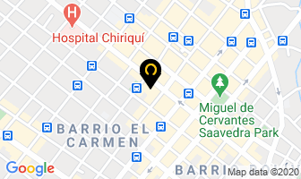Mapa de Gran Hotel Nacional en David