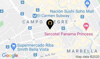 Mapa de Guardia W Jean Marie en Panamá
