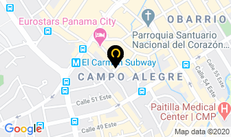 Mapa de Habano´s Café en Panamá