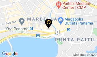 Mapa de Helvex PanamÁ, S A en Panamá