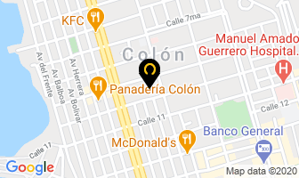 Mapa de Hertz en Barrio Colón
