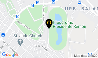 Mapa de Hipodromo Presidente Remon en Panamá