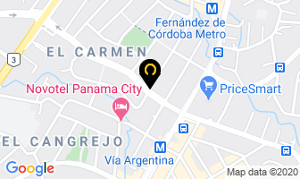 Mapa de Home Interiores en Panamá