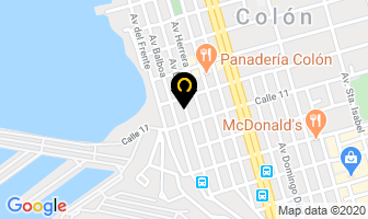 Mapa de Hotel Andros en Barrio Colón
