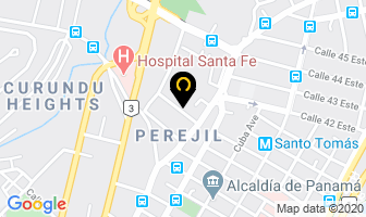 Mapa de Hotel Avalon Resort en Panamá