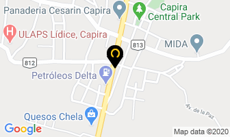 Mapa de Hotel Capira en Capira