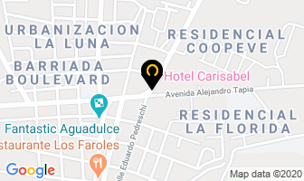Mapa de Hotel Carisabel en Aguadulce