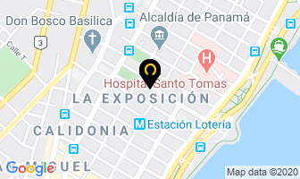 Mapa de Hotel Discovery en Panamá