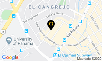 Mapa de Hotel Las Vegas en Panamá