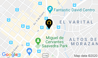 Mapa de Hotel Residencial Avenida en David