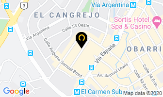 Mapa de Hotel Varianta Suites Pan en Panamá
