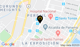 Mapa de Hotel Venecia en Panamá