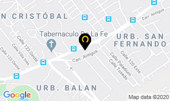 Mapa de Iglesia Eben Ezer en Panamá