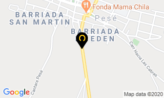 Mapa de Industrias Carsol, S A en Chitré