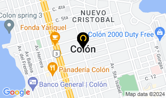 Mapa de Infinity Logistics Agency, Corp. en Colón
