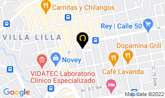 Mapa de Infinity Salon, San Francisco Panama en Panamá