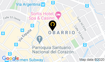 Mapa de Ingenieria Horizonte en Panamá