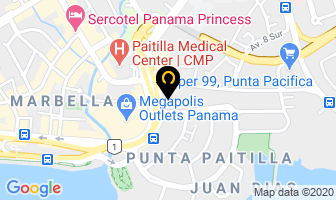 Mapa de Insta Pro International en Panamá
