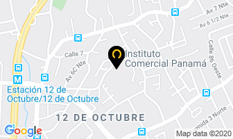 Mapa de Instituto Comercial Panama en Panamá