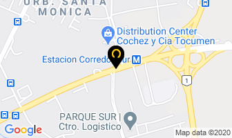 Mapa de Inter Llantas, S A en Barrio Colón