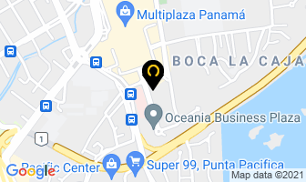 Mapa de International Union Bank en Panamá