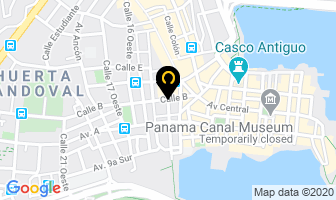 Mapa de Internet CafÉ Santa Ana en Panamá