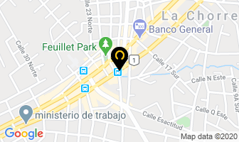 Mapa de Isa Dental Center en La Chorrera