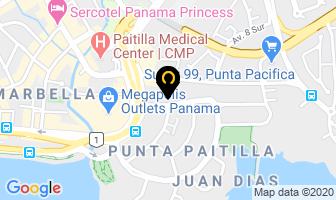 Mapa de Javier Saloon en Panamá
