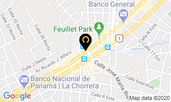 Mapa de Jrc Consultores S.a. en La Chorrera