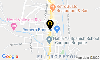Mapa de Kombi Kaffe en Boquete