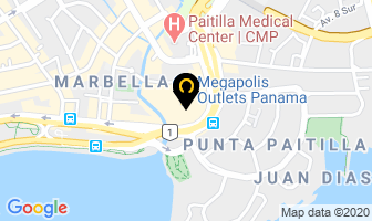 Mapa de Krisana Salón en Panamá