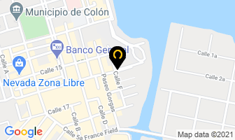 Mapa de La Perla en Barrio Colón