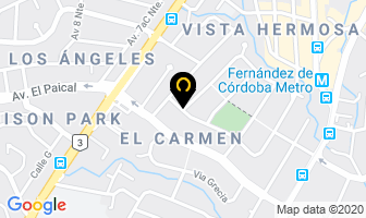 Mapa de Le Corp Spa en Panamá