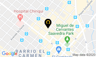 Mapa de Leonel Sanjur Seguros en David