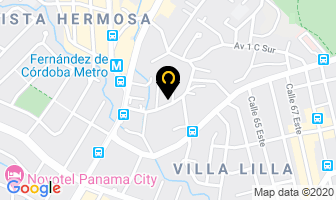 Mapa de Libreria Adventista Panameña en Panamá