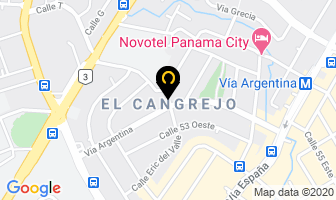Mapa de Lord + Leong Comunicaciones en Panamá