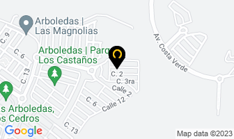Mapa de Luis Rodriguez en La Chorrera