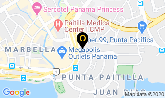 Mapa de Mafalda, S A en Panamá