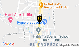 Mapa de Mail Boxes Etc en Boquete