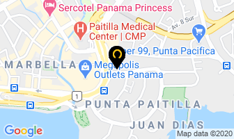 Mapa de Margo Tours en Panamá