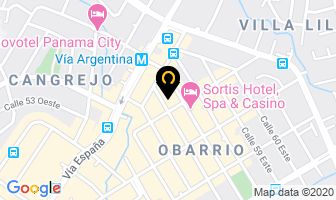 Mapa de Marka Events en Panamá