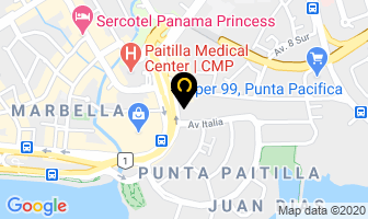 Mapa de Max Solutions & Hi - Tech Security en Panamá
