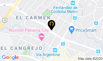 Mapa de Medi Hogar en Panamá