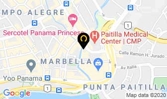 Mapa de Mega Entertainment en Panamá