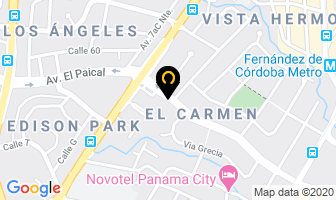 Mapa de Melexa PanamÁ, S.a. en Panamá
