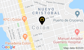 Mapa de Menta Zona Libre, S A en Barrio Colón