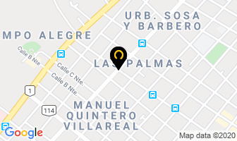 Mapa de Mercadito Ayala en David